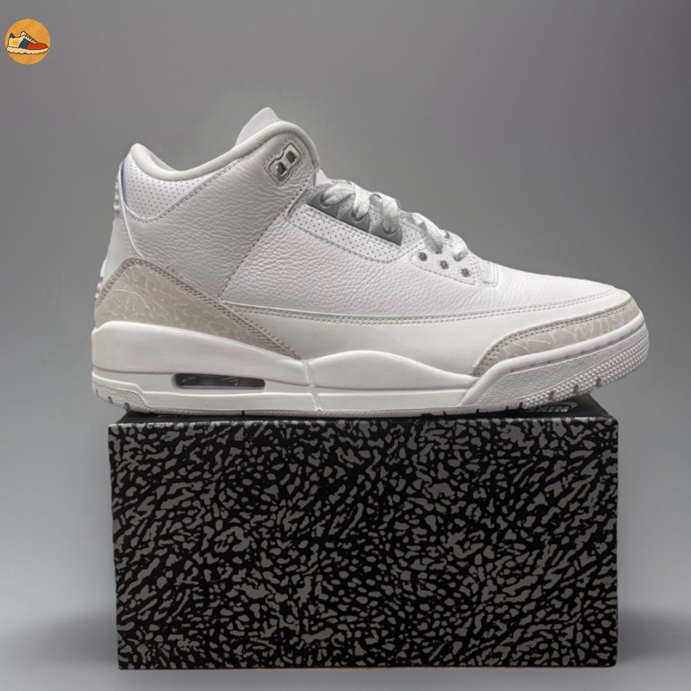 Size 10 - Nike Air Jordan 3 Retro Pure Money 2025 White CT8532-111 Men’s NEW